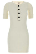 Chloé Buttoned Mini Knitted Dress