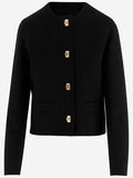 Ferragamo Cropped Round-Neck Jacket