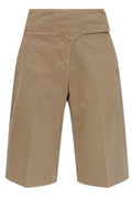 AMI Wrapped Belted Bermuda Shorts
