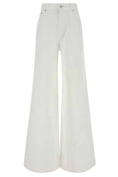 Alaïa Palazzo Wide Leg Jeans