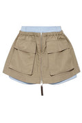 Moschino Pocket Detail Elasticated Waistband Skort
