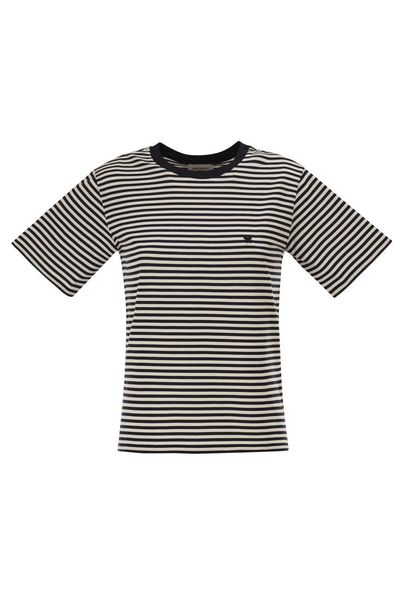 Weekend Max Mara Venaco Striped Crewneck T-Shirt