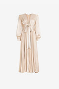 Roberto Cavalli Long Sleeve Midi Dress