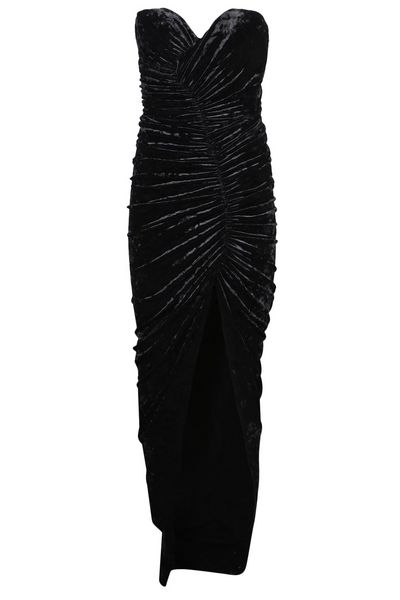Alexandre Vauthier Ruched Strapless Dress