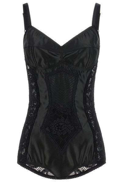 Dolce & Gabbana Lace Corset Bodysuit