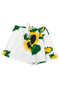Moschino Jeans Floral Printed Drawstring Shorts