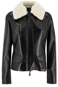 Ermanno Scervino Zipped Leather Jacket