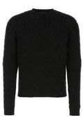 Prada Cable-Knit Crewneck Sweater