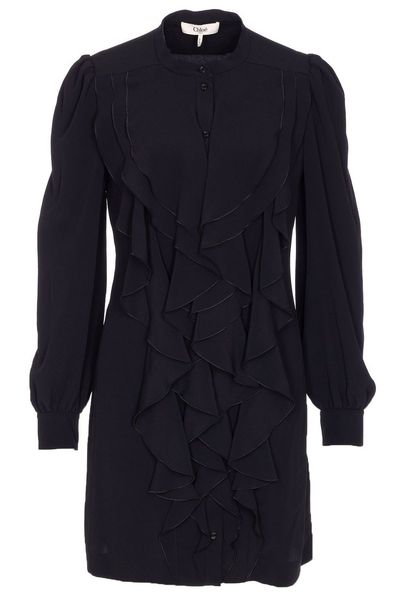 Chloé Ruffled Long-Sleeved Shirt