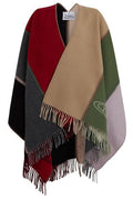 Vivienne Westwood Patchwork Fringe Cape