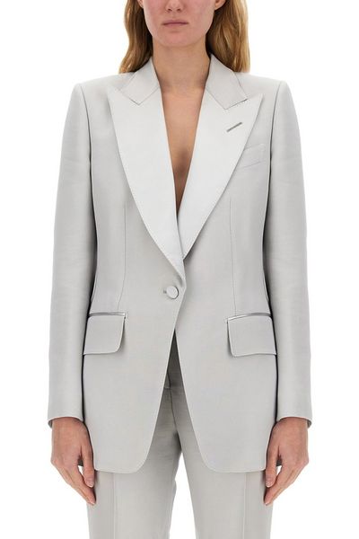 Tom Ford Lustrous Barathea Single-Breasted Tuxedo Jacket