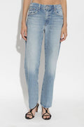 Mother Rambler Mid Rise Straight Jeans