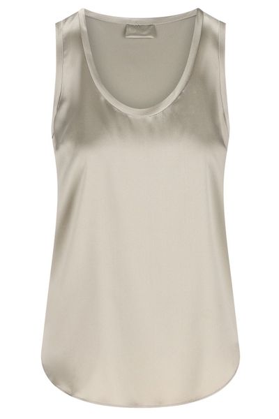 Brunello Cucinelli Scoop-Neck Sleeveless Top
