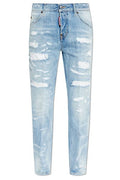Dsquared2 Distressed Teddy Jeans
