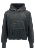 Maison Margiela Printed-Detail Drawstring Hoodie