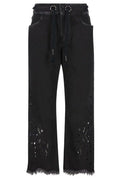 Isabel Marant Alison Embroidered Kick Flare Pants