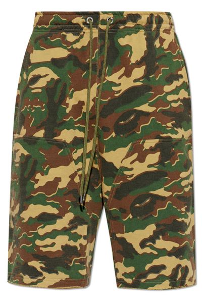 A BATHING APE® Camo Print Bermuda Shorts