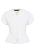 Jacquemus The Ovalo Short Sleeved Jacket