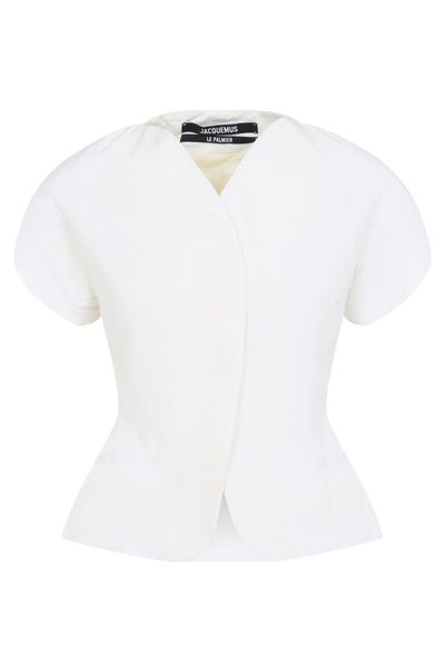 Jacquemus The Ovalo Short Sleeved Jacket
