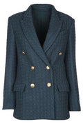 Brunello Cucinelli Double-Breasted Knitted Blazer