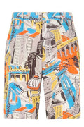 Moschino Abstract Printed Shorts
