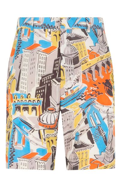 Moschino Abstract Printed Shorts