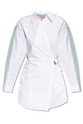 Diesel D-Elphi-Den Wrap Shirt Dress