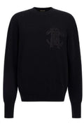 Roberto Cavalli Logo Embroidered Jumper