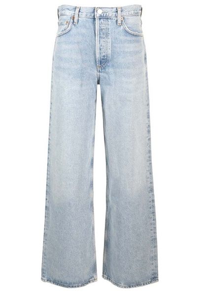 AGOLDE Low-Waisted Straight-Leg Jeans