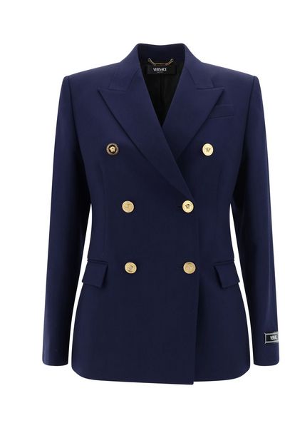 Versace Medusa Head-Buttons Tailored Blazer