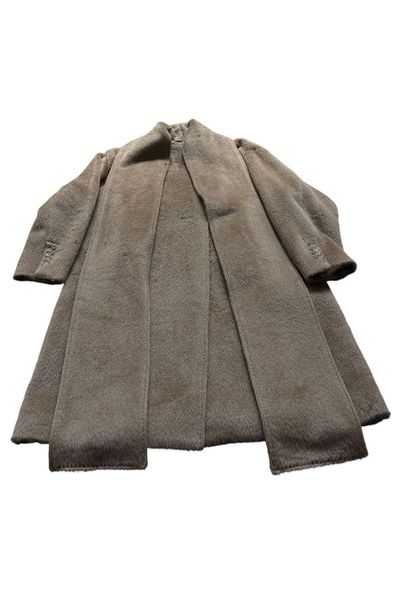 Dolce & Gabbana Long Faux Fur Coat