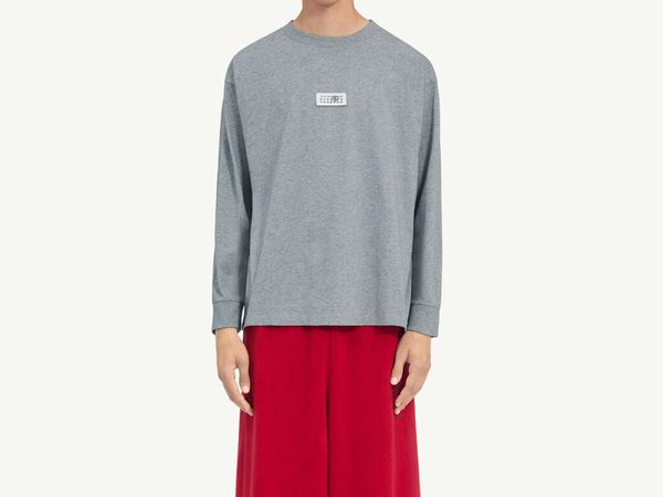 MM6 Maison Margiela Number Label Relaxed Sweater