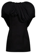 Magda Butrym Magda Burtym Puff Collar Mini Dress