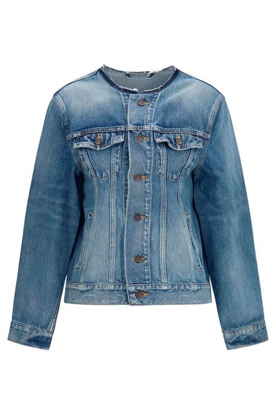 Balenciaga Hourglass Denim Jacket