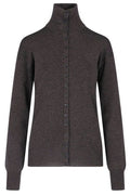 Lemaire High Neck Button-Up Cardigan