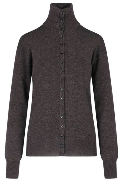 Lemaire High Neck Button-Up Cardigan