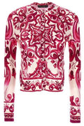 Dolce & Gabbana Majolica Print Button-Up Top