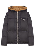 Prada Zip-Up Hooded Jacket