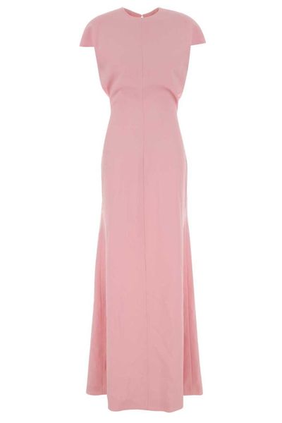 Jil Sander 306 Cap Sleeve Maxi Dress