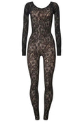 Wolford Infinite Rose Lace Jumpsuit