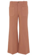 Chloé Flared Cropped Trousers