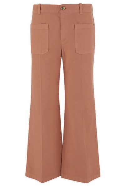 Chloé Flared Cropped Trousers