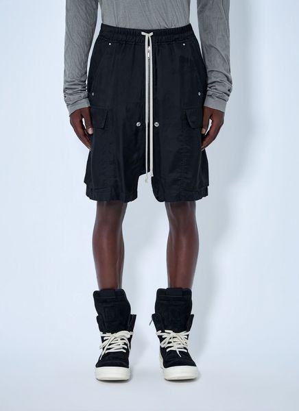 Rick Owens Tower Cargobela Drawstring Shorts
