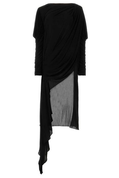 Gucci Ruched Crepe Dress