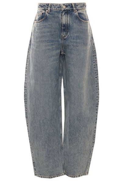 Alaïa High-Rise Wide-Leg Jeans