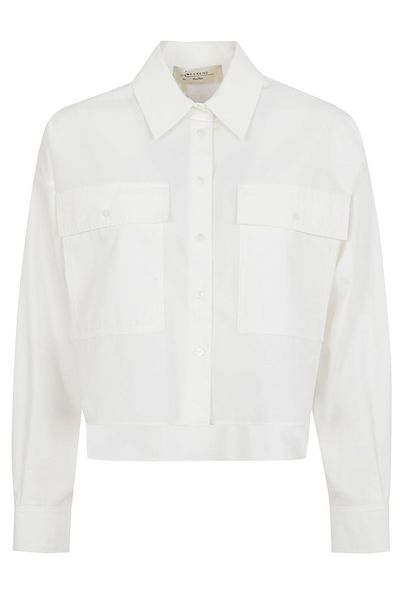 Weekend Max Mara Asymmetrical Washed Shirt
