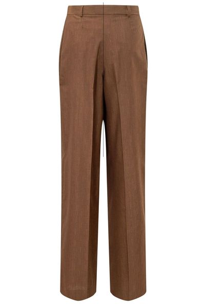 Stella McCartney Pleated Pinstripe Pants