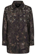 Pinko Embellished Buttoned Coat