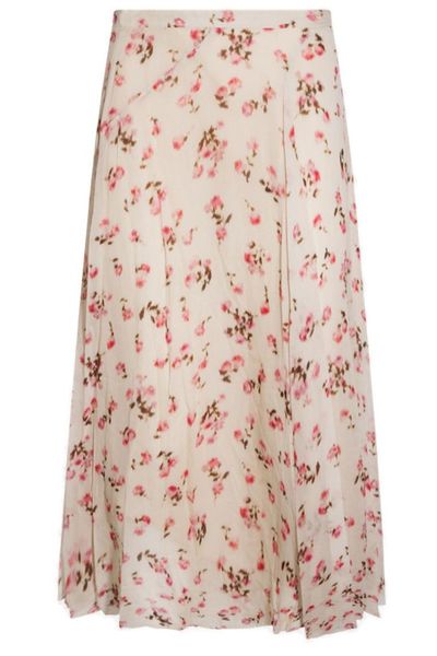 Isabel Marant Étoile Asymmetric Printed Skirt