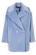 Max Mara Studio Double-Breasted Long-Sleeved Coat